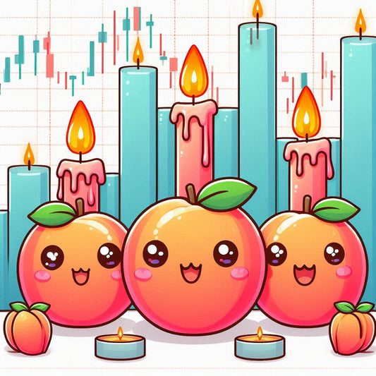 🍑 A Sweet Recipe for Understanding Candlesticks & Volume in the Stock Market 🍑