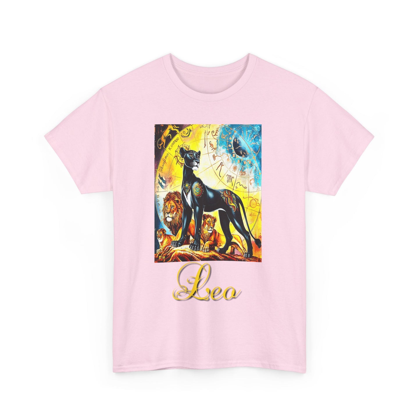 Leo, Unisex Heavy Cotton Tee