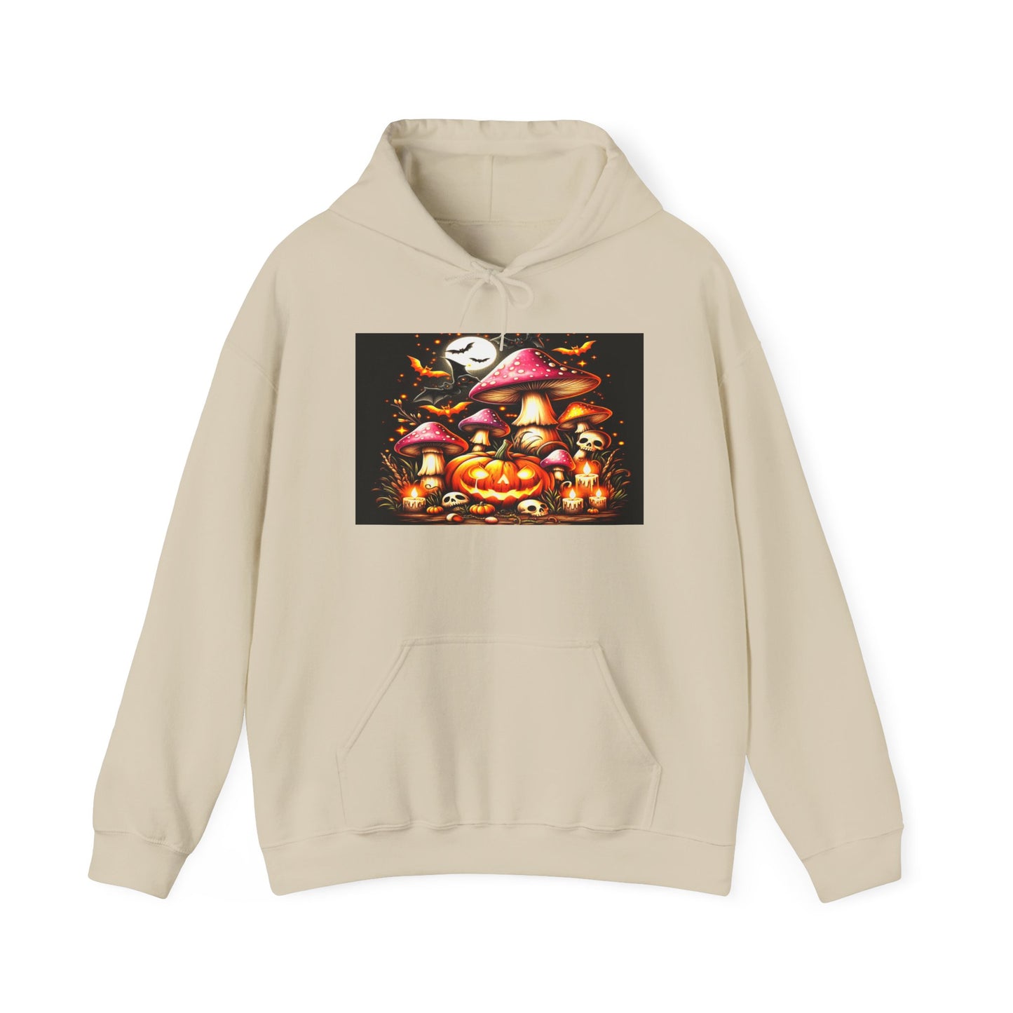 Halloween Mushrooms II, Unisex Heavy Blend™ Hooded Sweatshirt