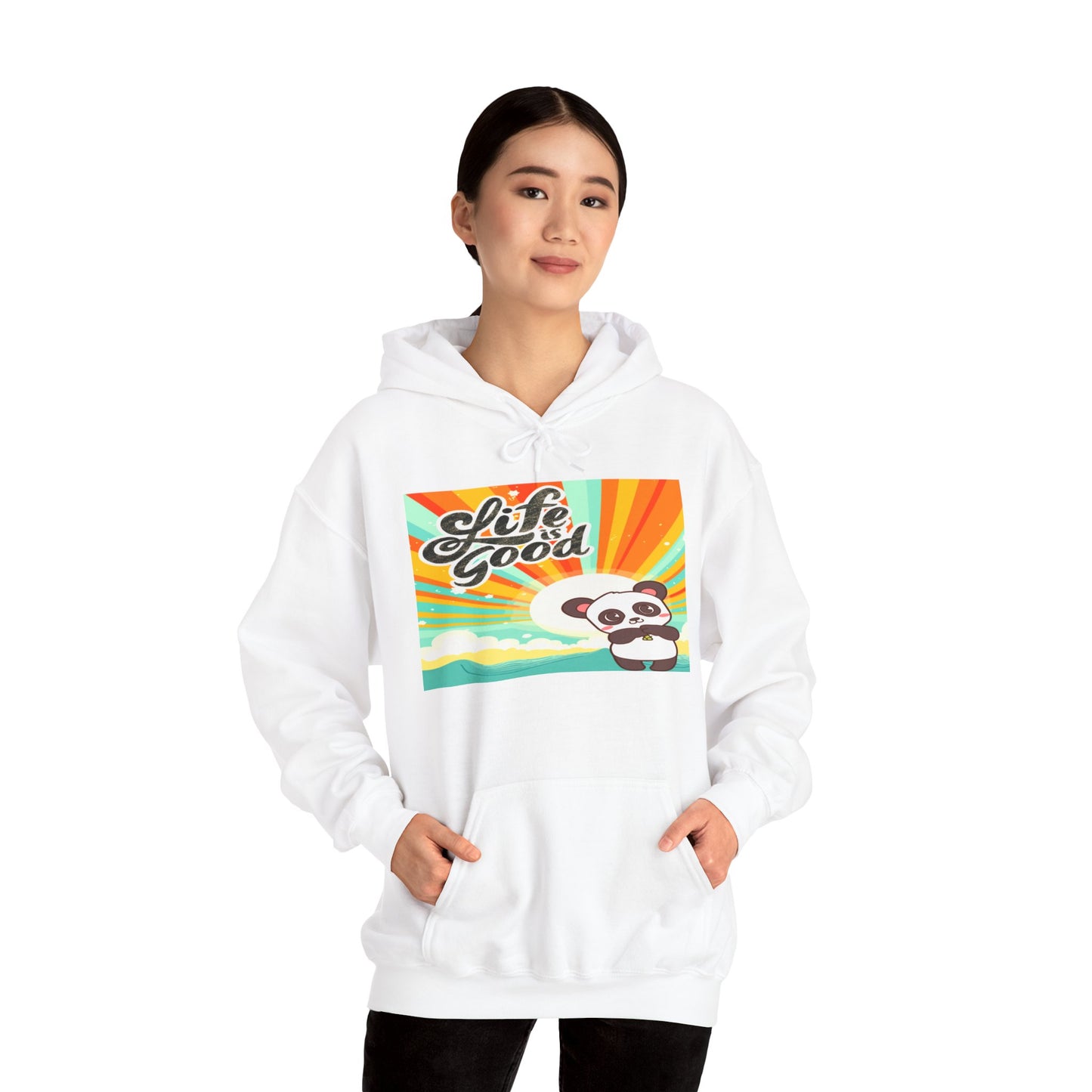 Life is Good, Unisex Heavy Blend™ Hooded Sweatshirt