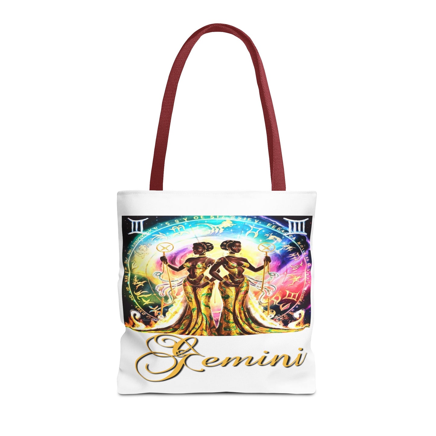 Gemini I WhiteTote Bag, 3 Sizes