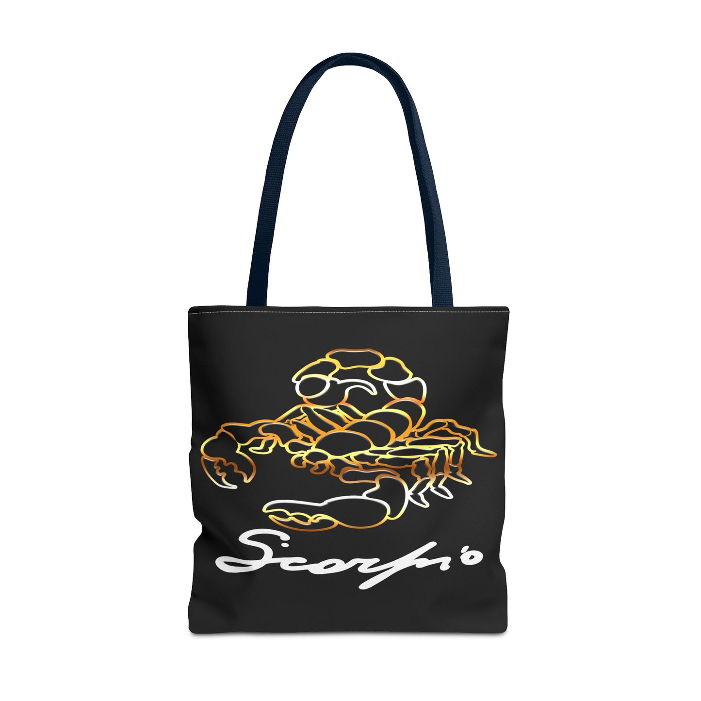 Scorpio Scorpion Black Tote Bag, 3 Sizes