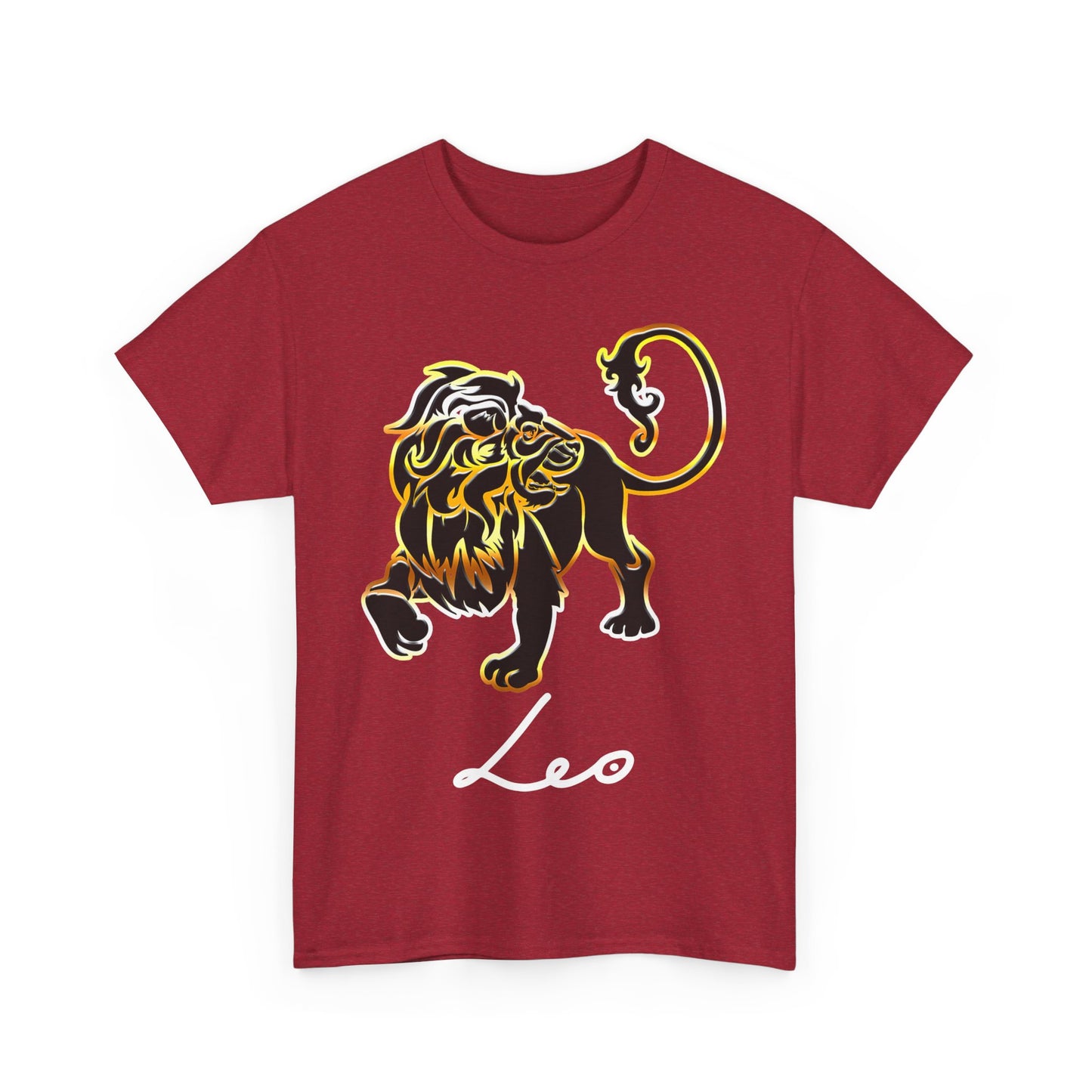 Leo Lion, Unisex Heavy Cotton Tee