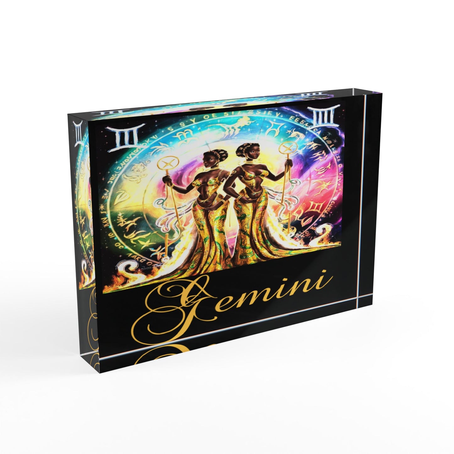 Gemini I, Photo Block (Black)