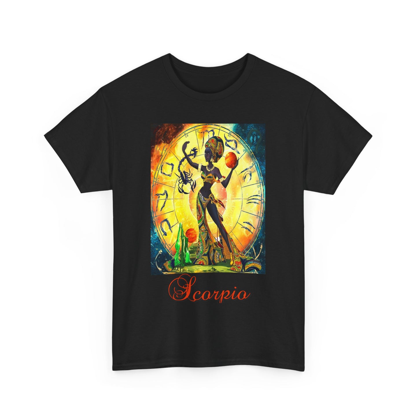 Scorpio, Unisex Heavy Cotton Tee