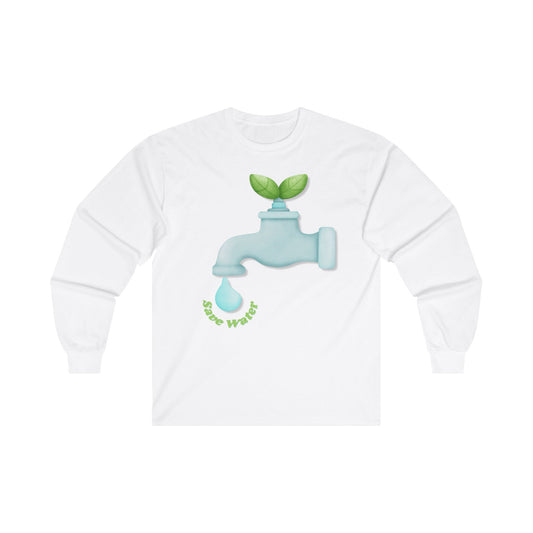 Save Water, Unisex Ultra Cotton Long Sleeve Tee