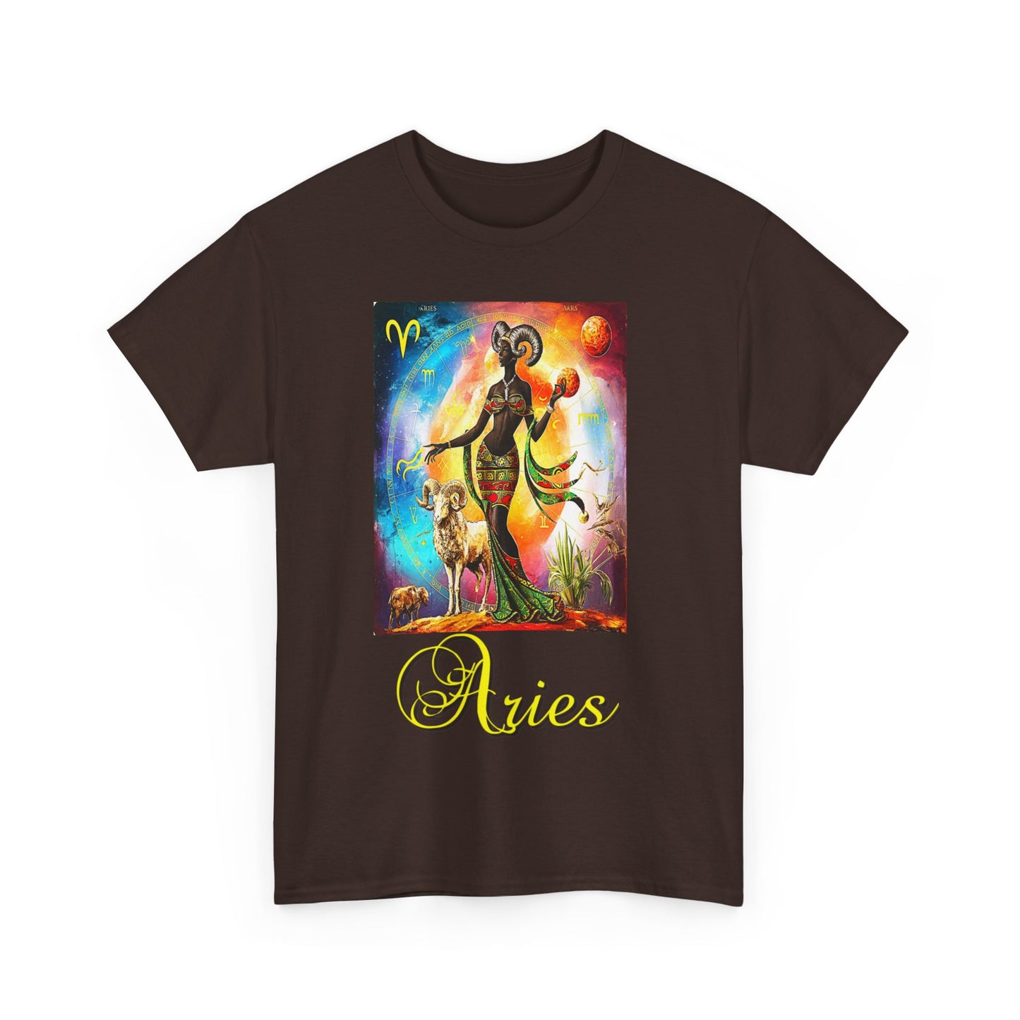 Aries, Unisex Heavy Cotton Tee