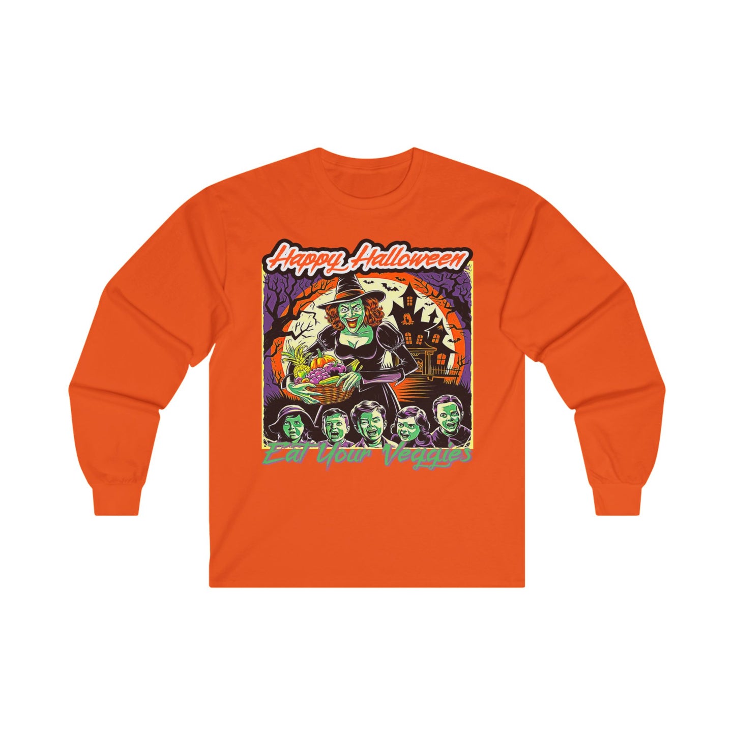 Vegan Halloween, Unisex Ultra Cotton Long Sleeve Tee