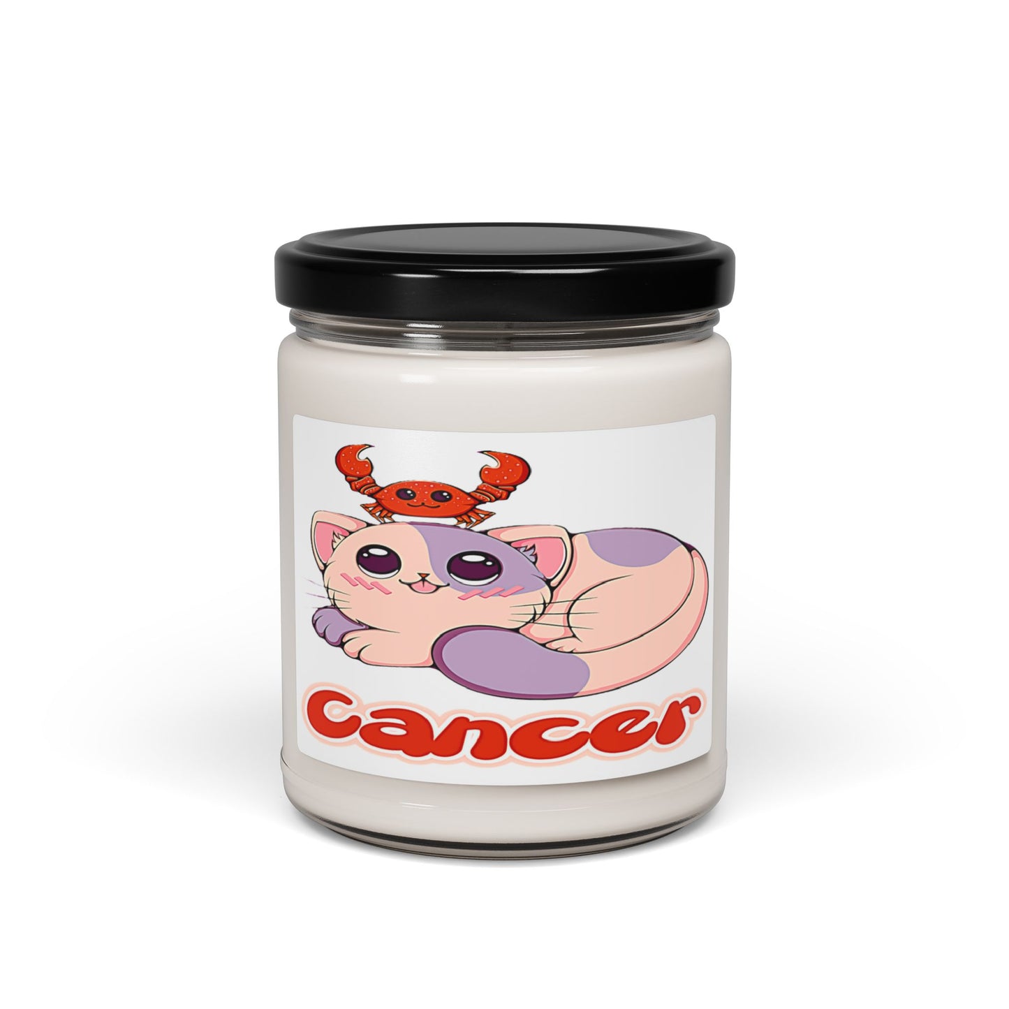 Cancer Anime Cat Soy Candle, 10 Scents