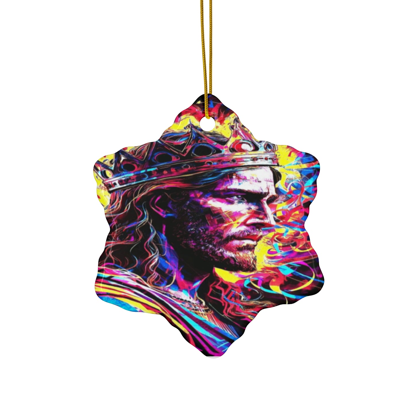 Jesus Ceramic Ornament, 4 Shapes