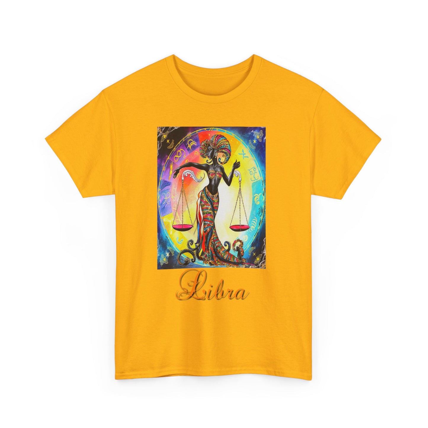 Libra, Unisex Heavy Cotton Tee