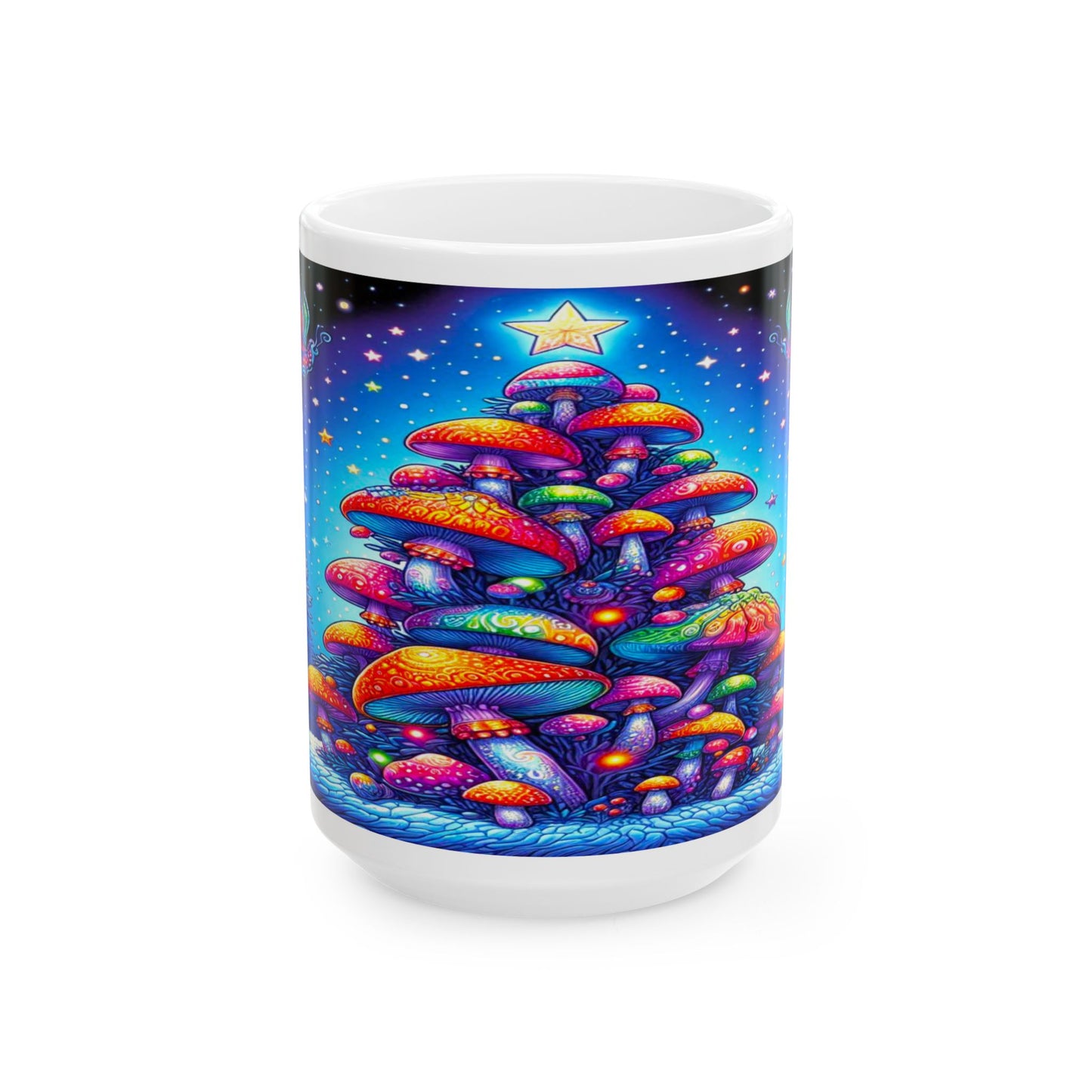 Cosmic Christmas I, Ceramic Mug, (11oz, 15oz)