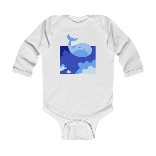 Whale Dream, Infant Long Sleeve Bodysuit