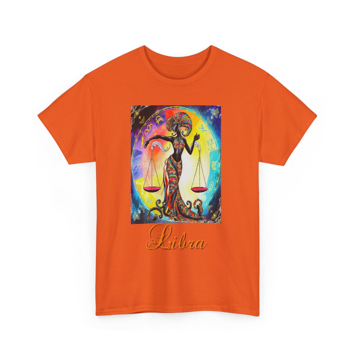 Libra, Unisex Heavy Cotton Tee