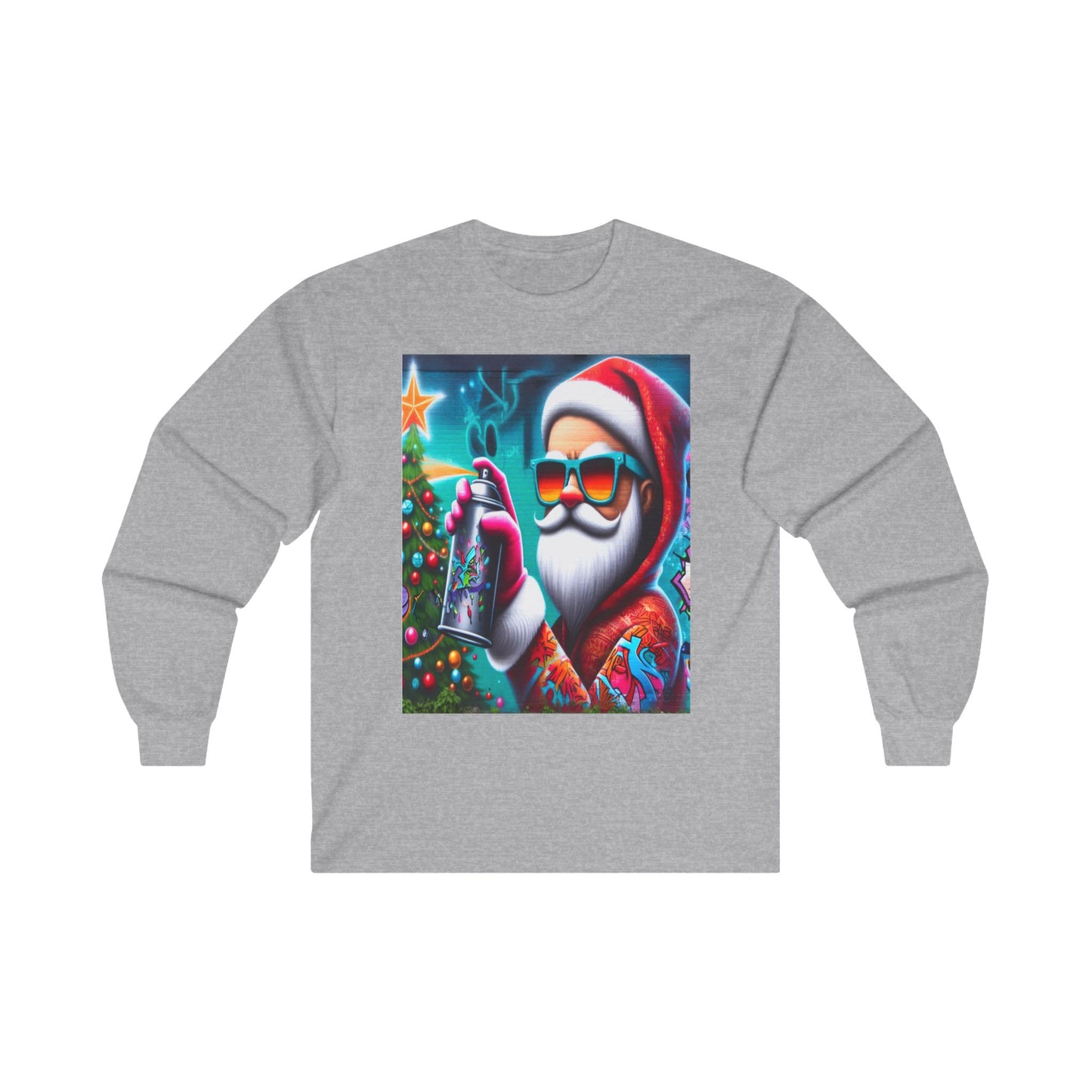 Graffiti Santa I, Unisex Ultra Cotton Long Sleeve Tee