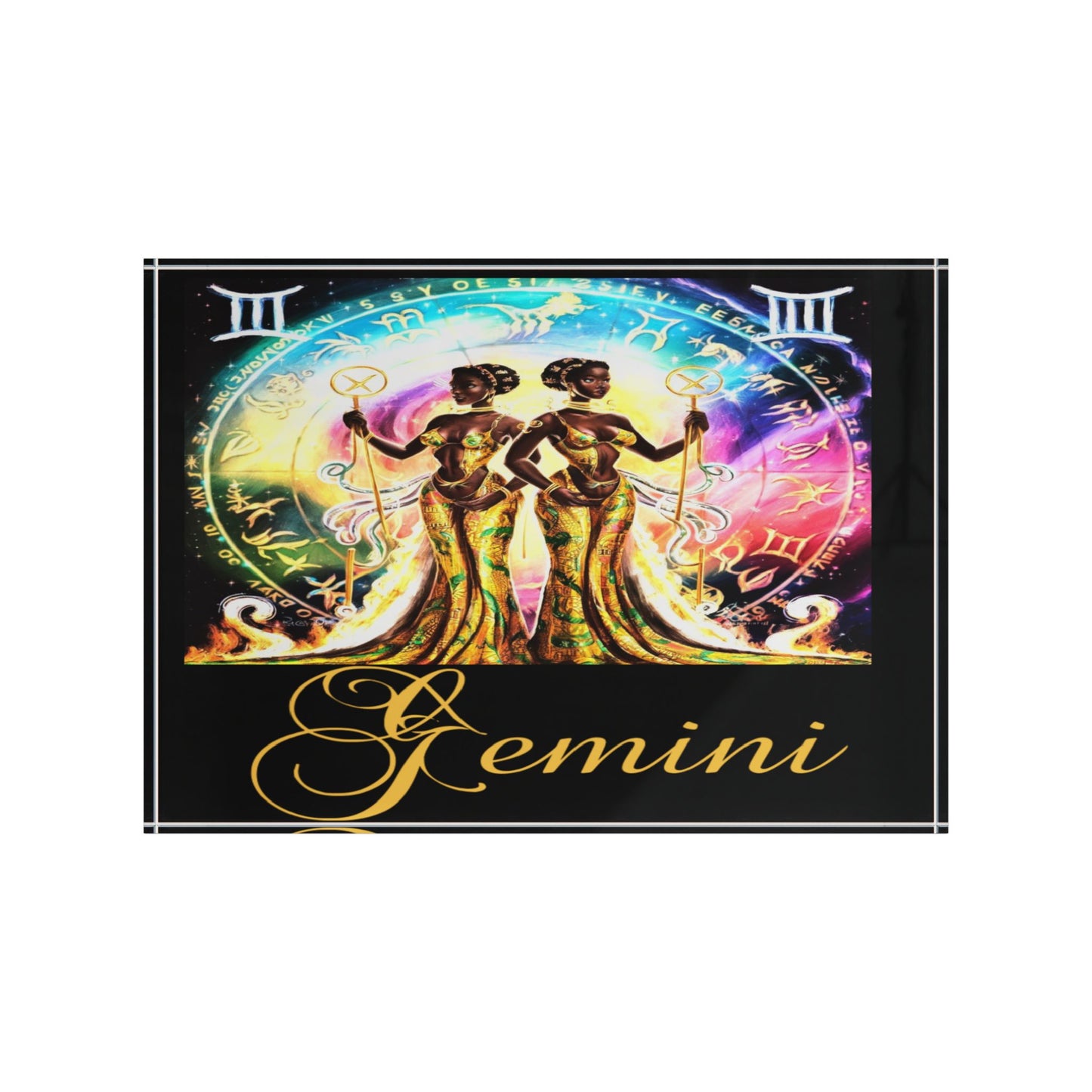 Gemini I, Photo Block (Black)