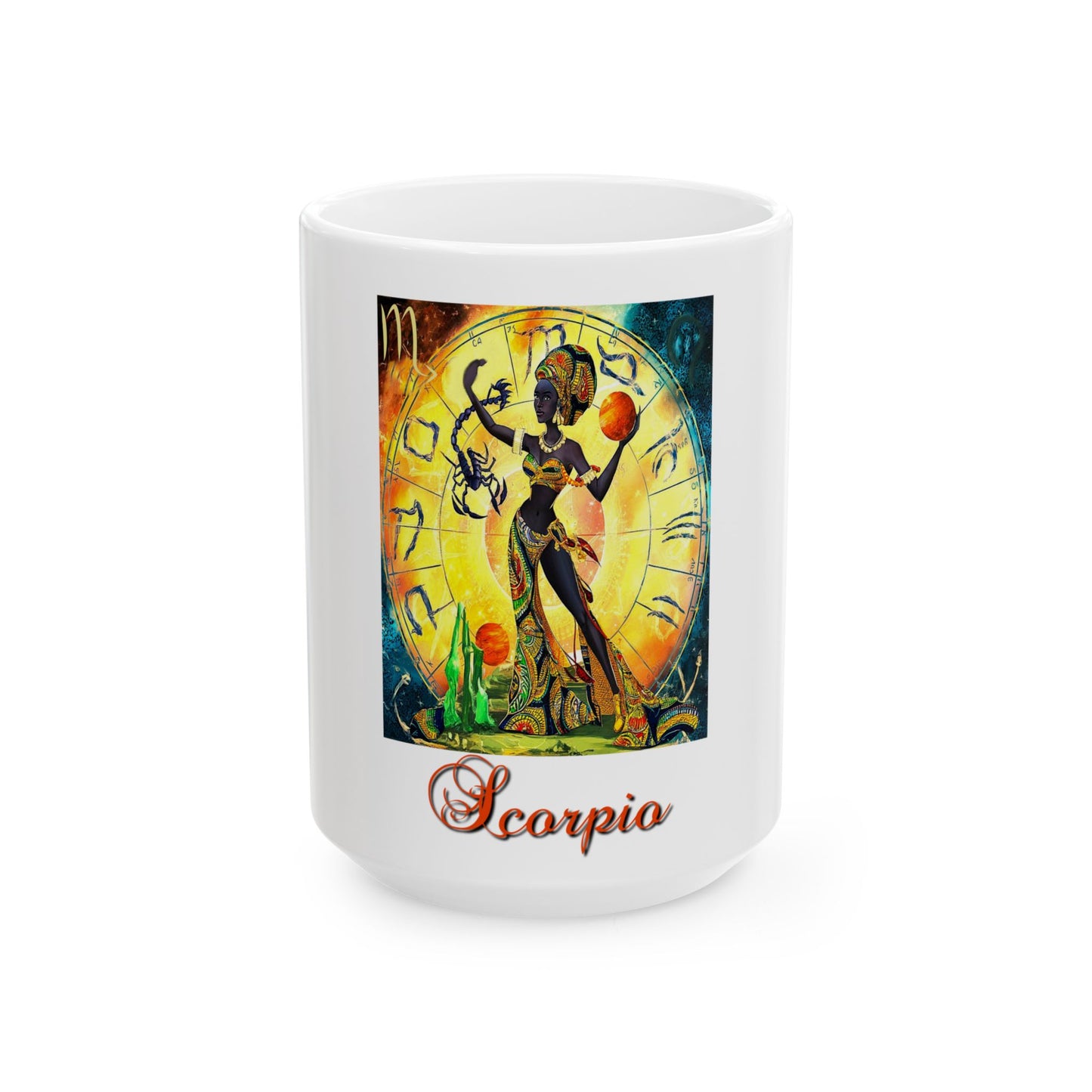 Scorpio Ceramic Mug, (11oz, 15oz)