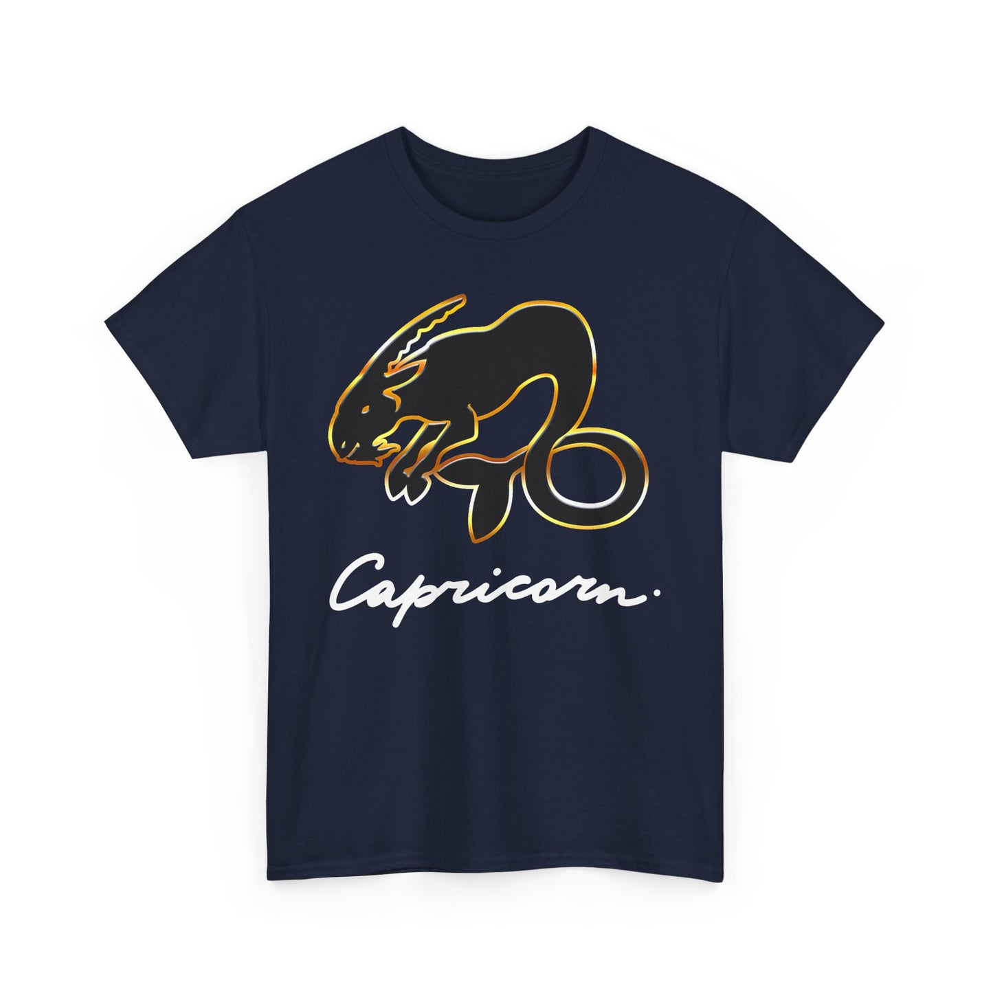 Capricorn Goat, Unisex Heavy Cotton Tee