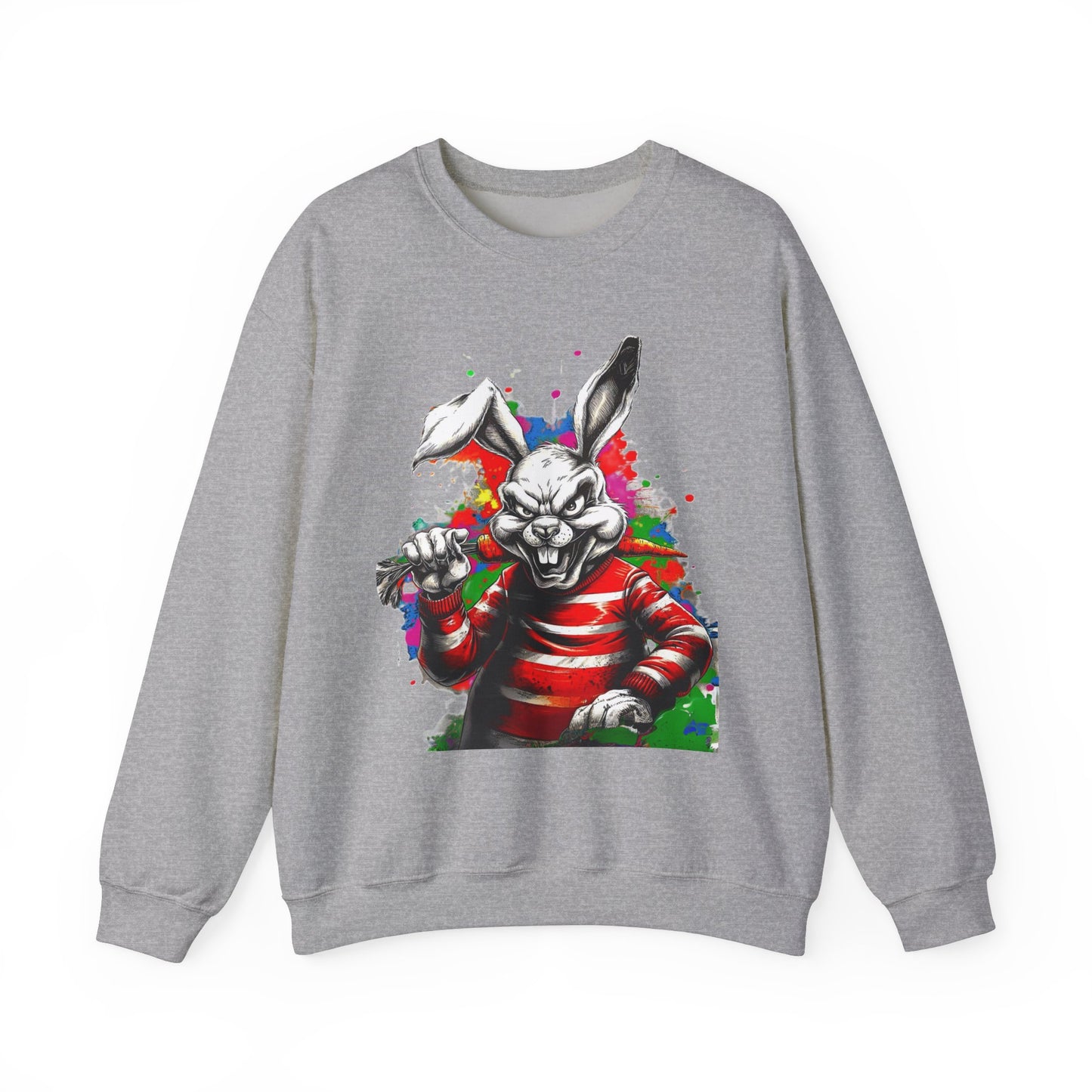 Vegan Bunny, Unisex Heavy Blend™ Crewneck Sweatshirt