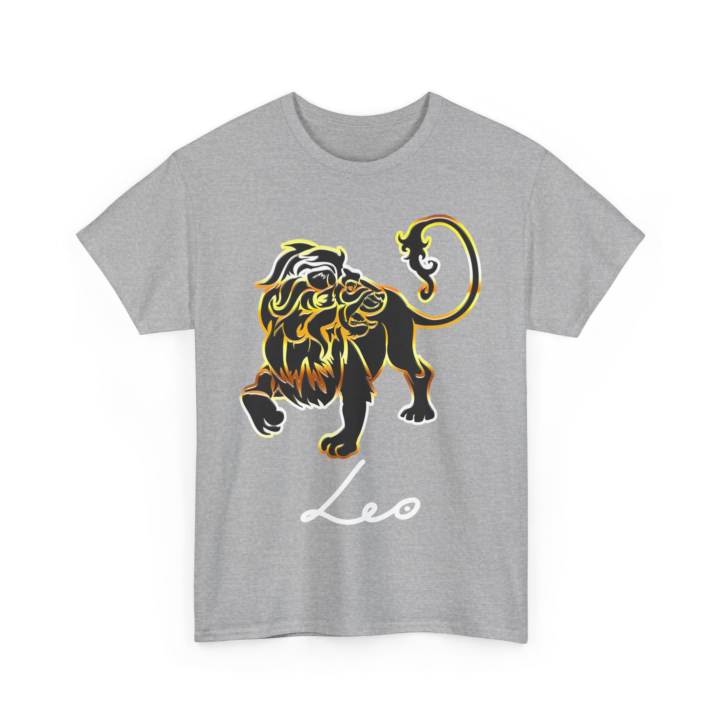 Leo Lion, Unisex Heavy Cotton Tee