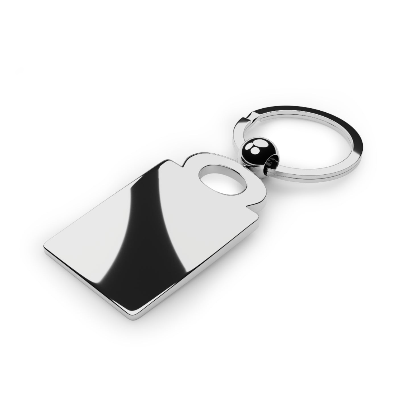 Pisces Fish, Rectangle Photo Keyring