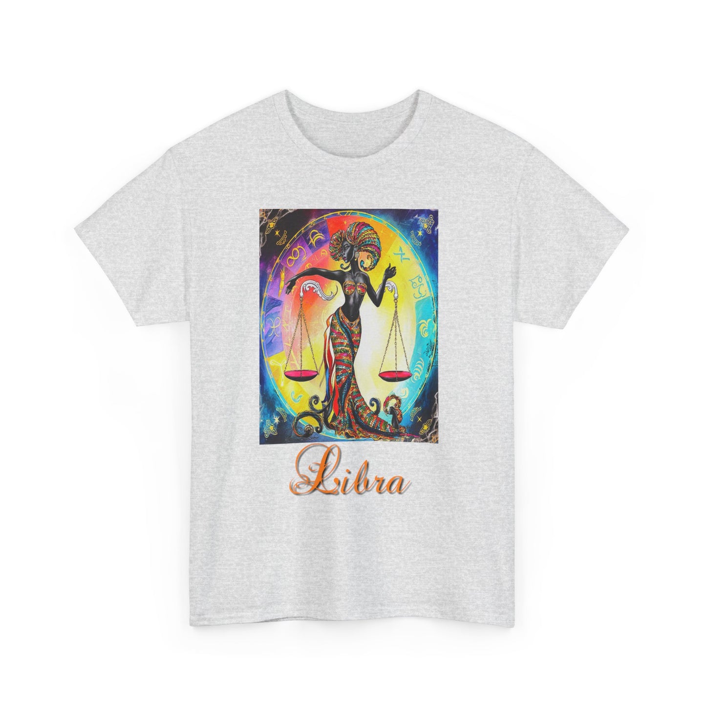 Libra, Unisex Heavy Cotton Tee