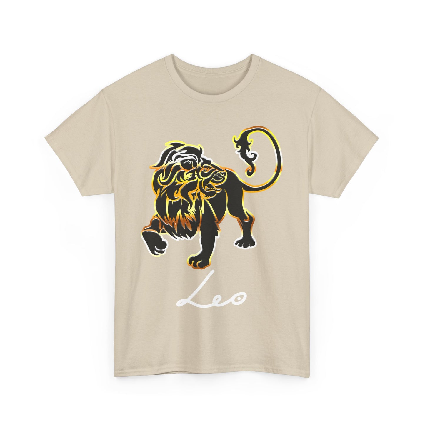 Leo Lion, Unisex Heavy Cotton Tee