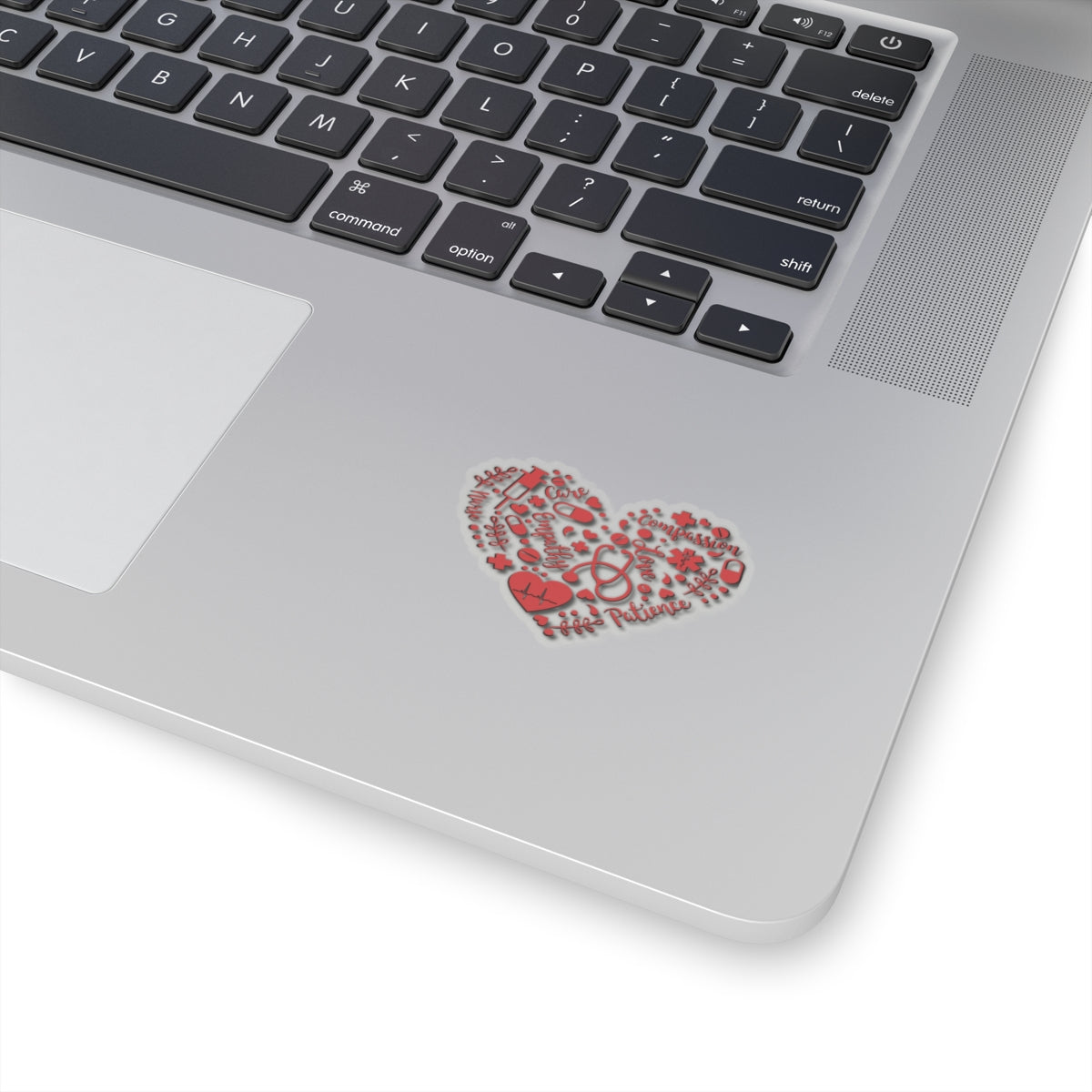 Nurse's Heart, Kiss-Cut Stickers