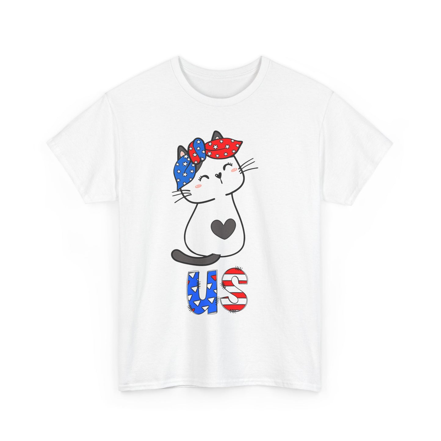 U.S. Cat I, Unisex Heavy Cotton Tee