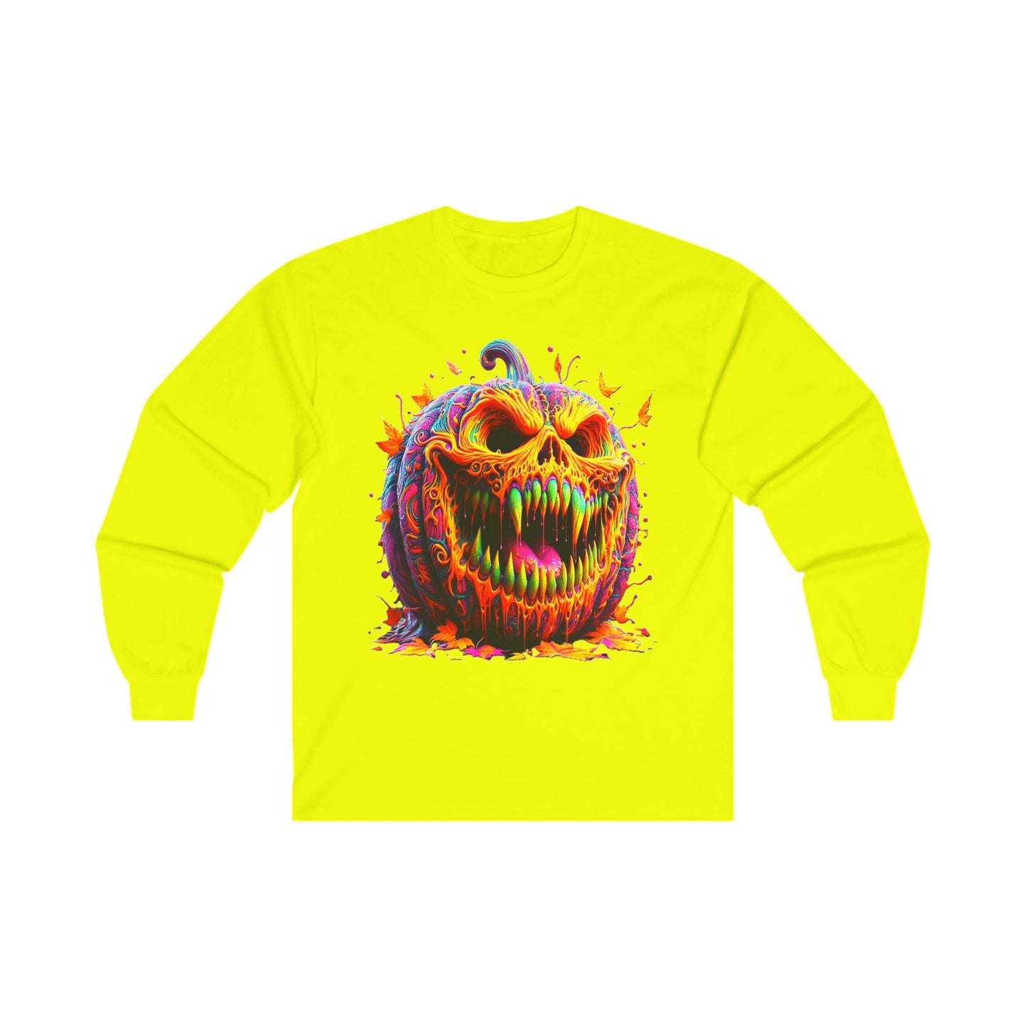 Zombie Pumpkin II, Unisex Ultra Cotton Long Sleeve Tee