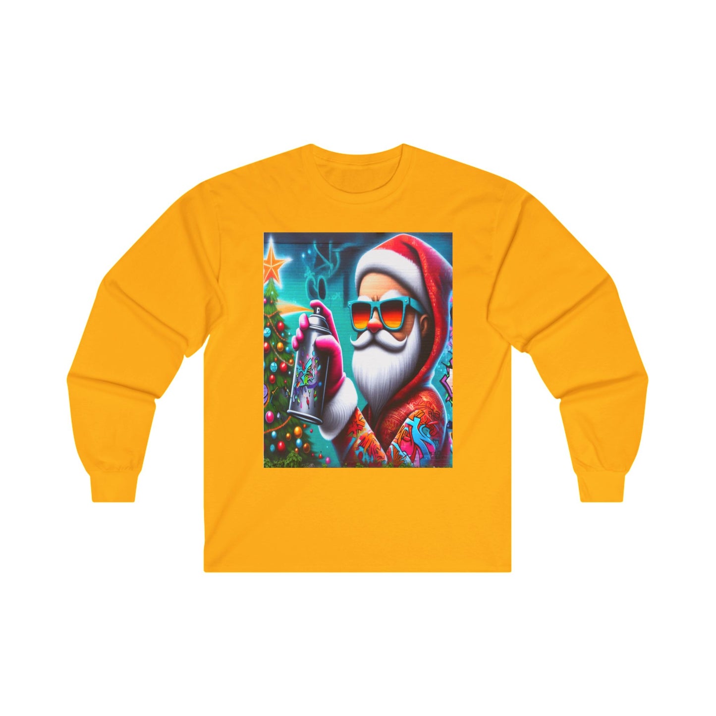 Graffiti Santa I, Unisex Ultra Cotton Long Sleeve Tee