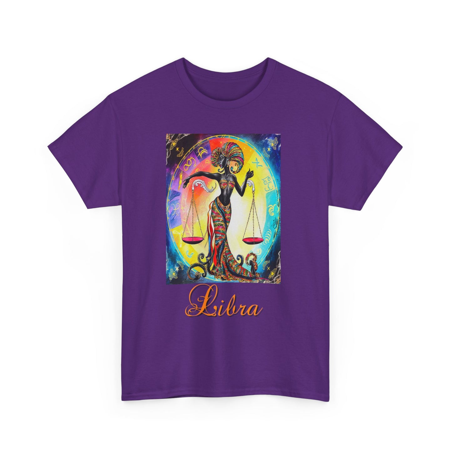 Libra, Unisex Heavy Cotton Tee