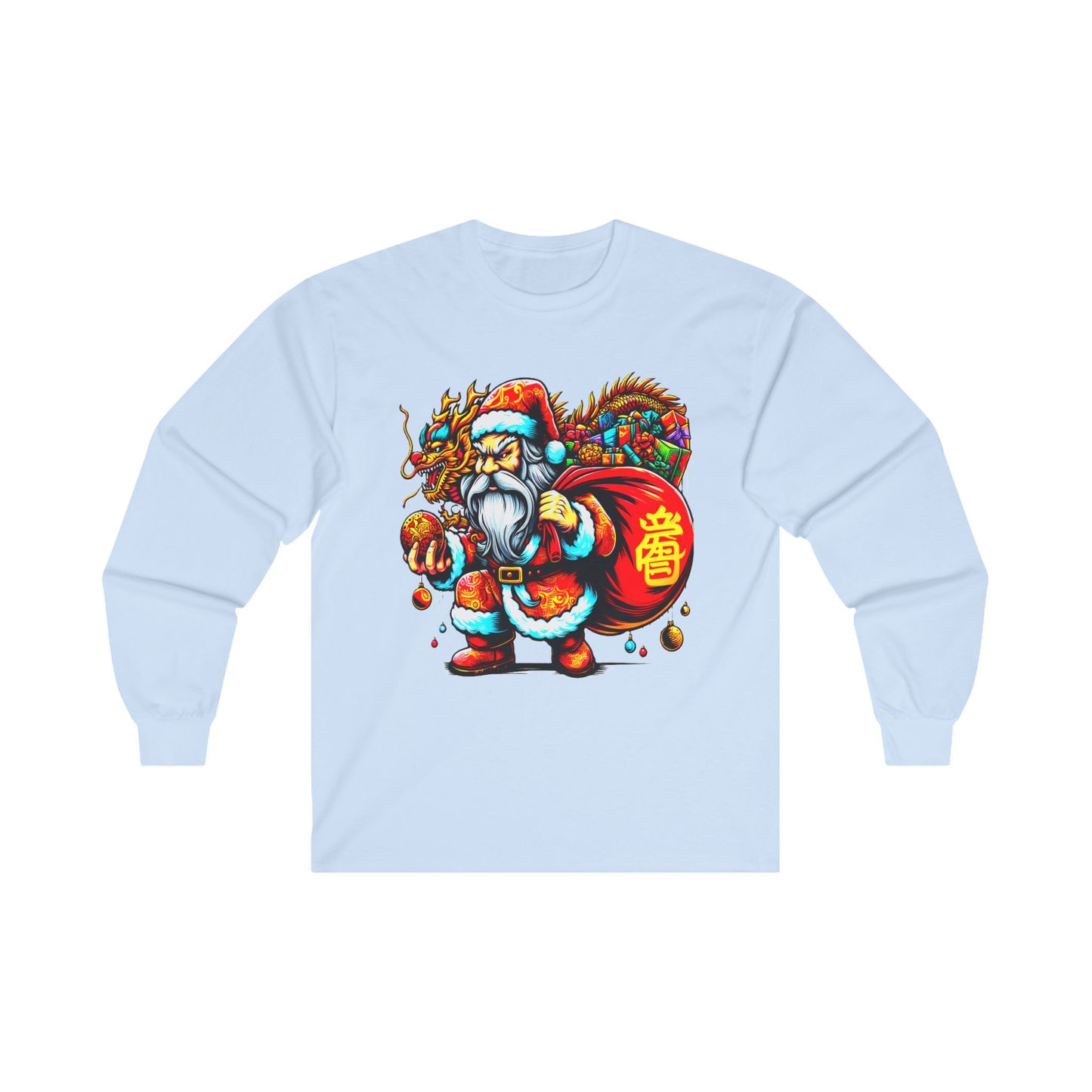 圣诞老人 (Shèngdàn Lǎorén), Unisex Ultra Cotton Long Sleeve Tee