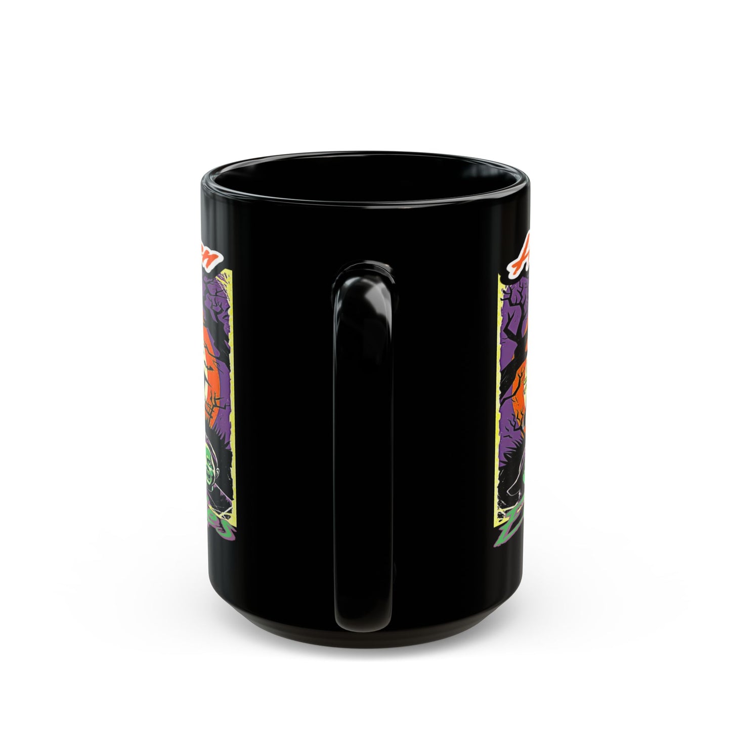 Vegan Halloween, Black Mug (11oz, 15oz)