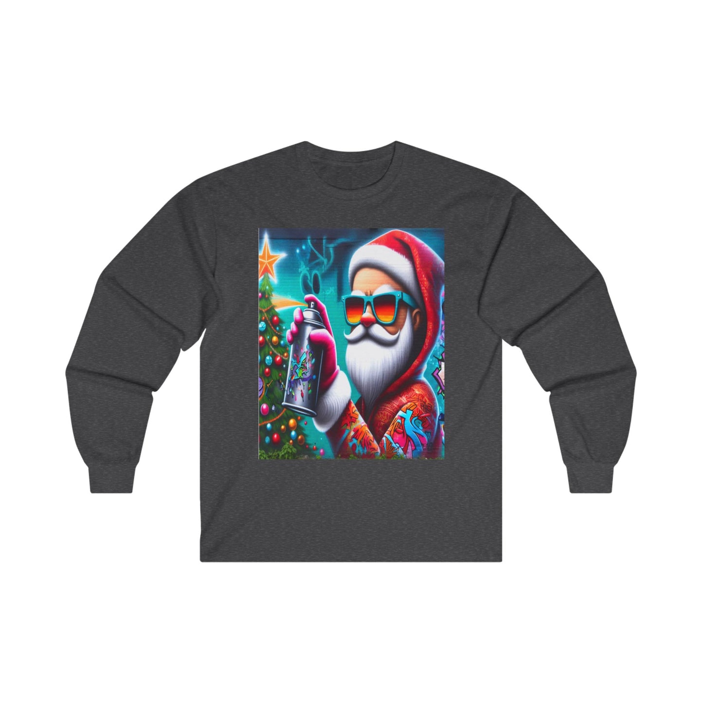 Graffiti Santa I, Unisex Ultra Cotton Long Sleeve Tee