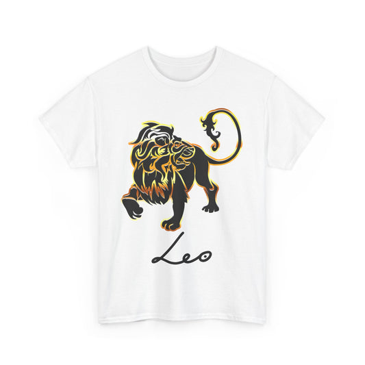 Leo Lion, Unisex Heavy Cotton Tee