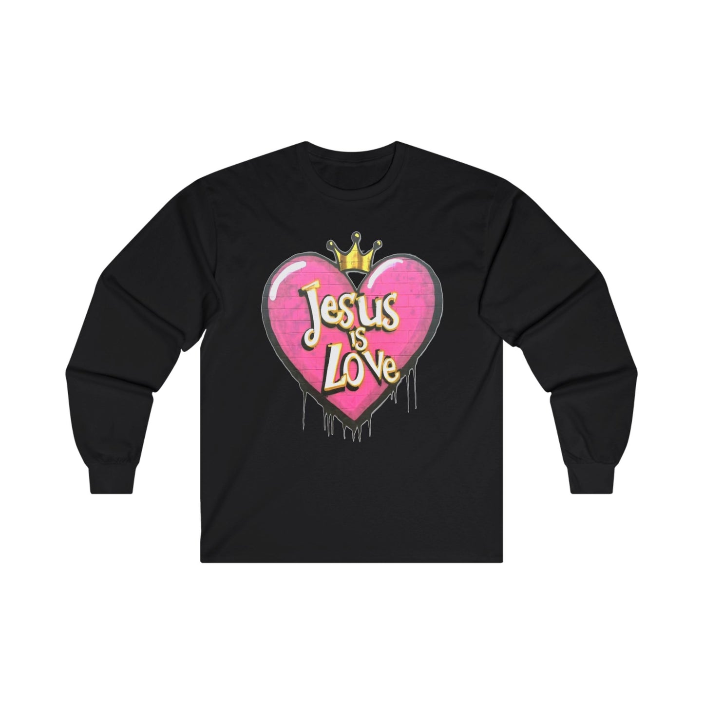 Jesus is Love, Unisex Ultra Cotton Long Sleeve Tee