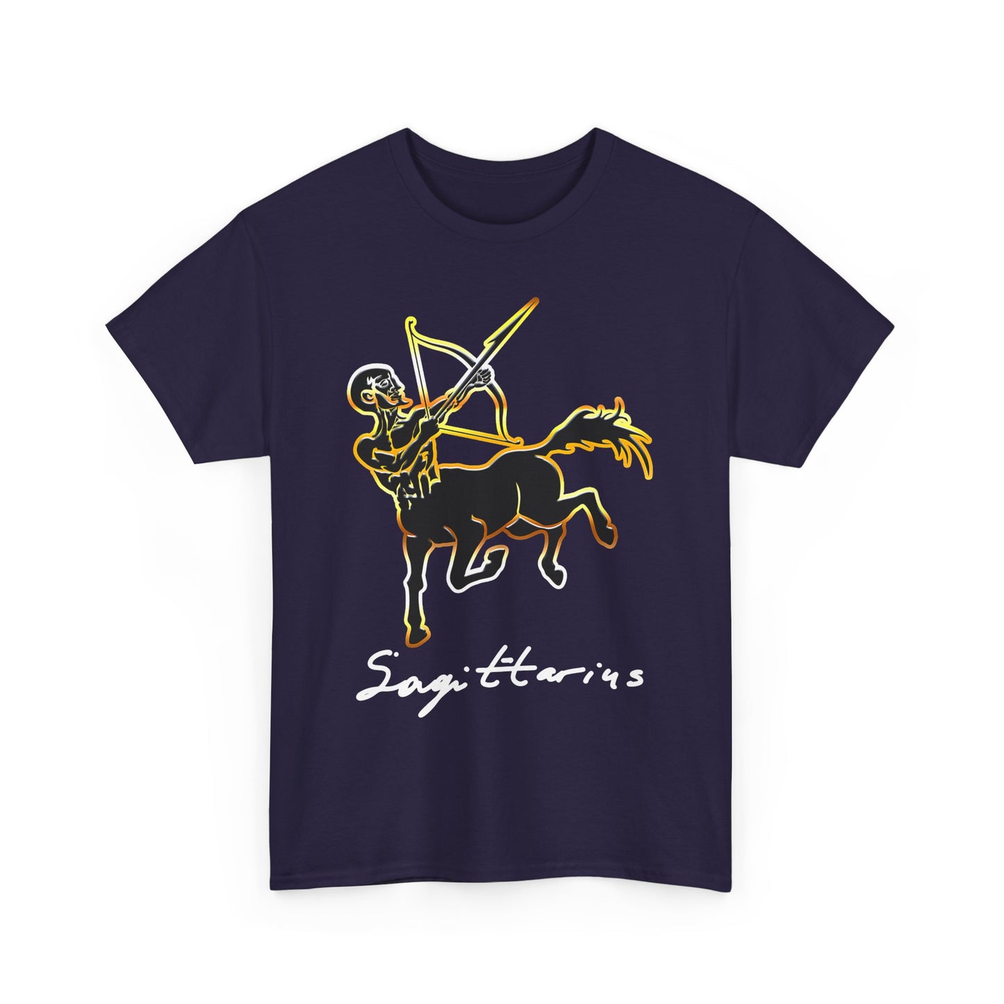 Sagittarius Centaur Archer, Unisex Heavy Cotton Tee