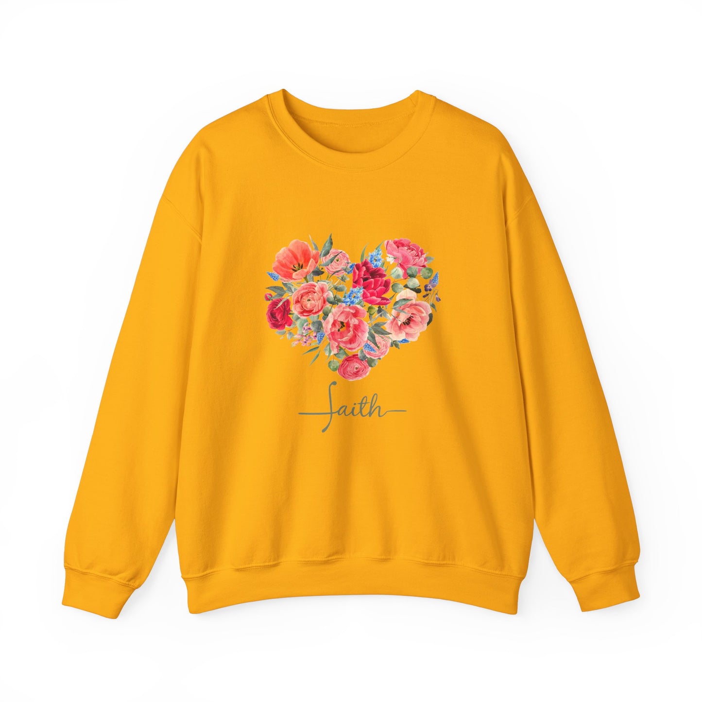 Faith Garden, Unisex Heavy Blend™ Crewneck Sweatshirt