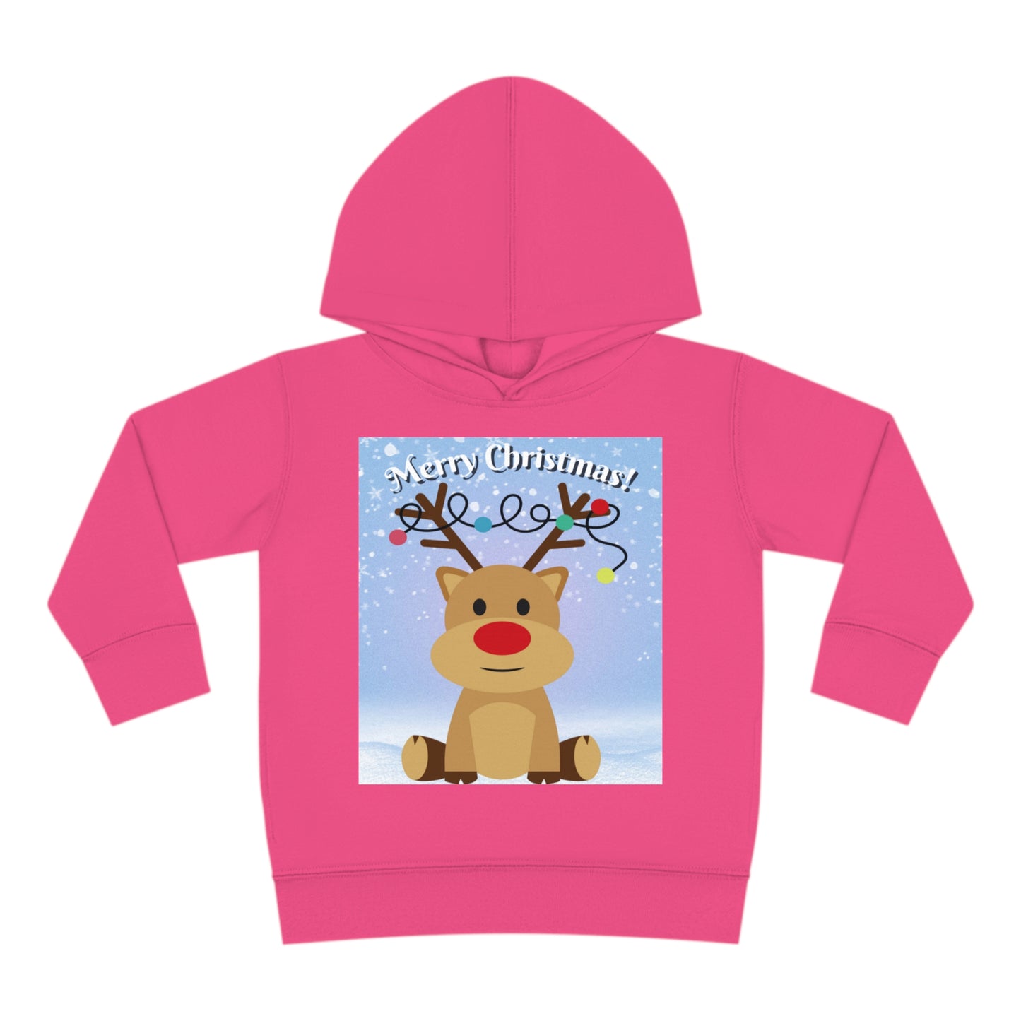 Merry Christmas! Toddler Pullover Fleece Hoodie