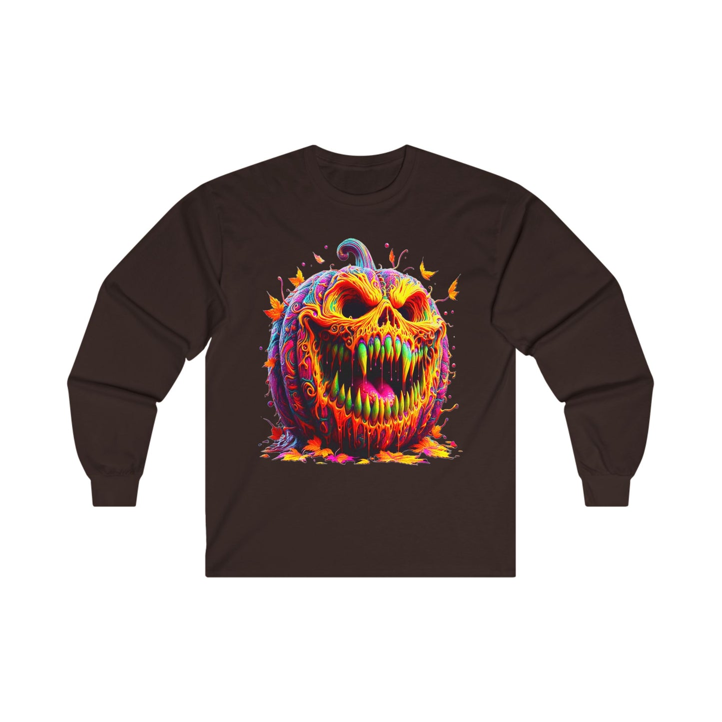 Zombie Pumpkin II, Unisex Ultra Cotton Long Sleeve Tee