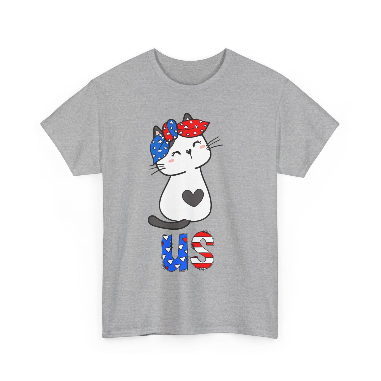 U.S. Cat I, Unisex Heavy Cotton Tee