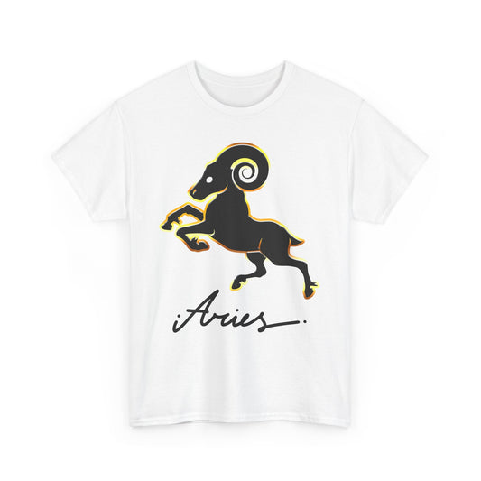 Aries Ram, Unisex Heavy Cotton Tee