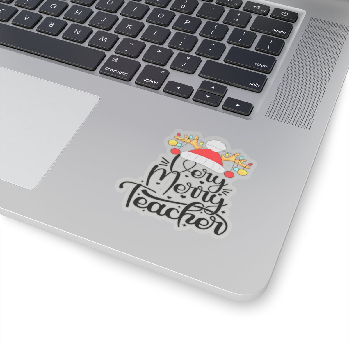 Very Merry Teacher, Kiss-Cut Stickers