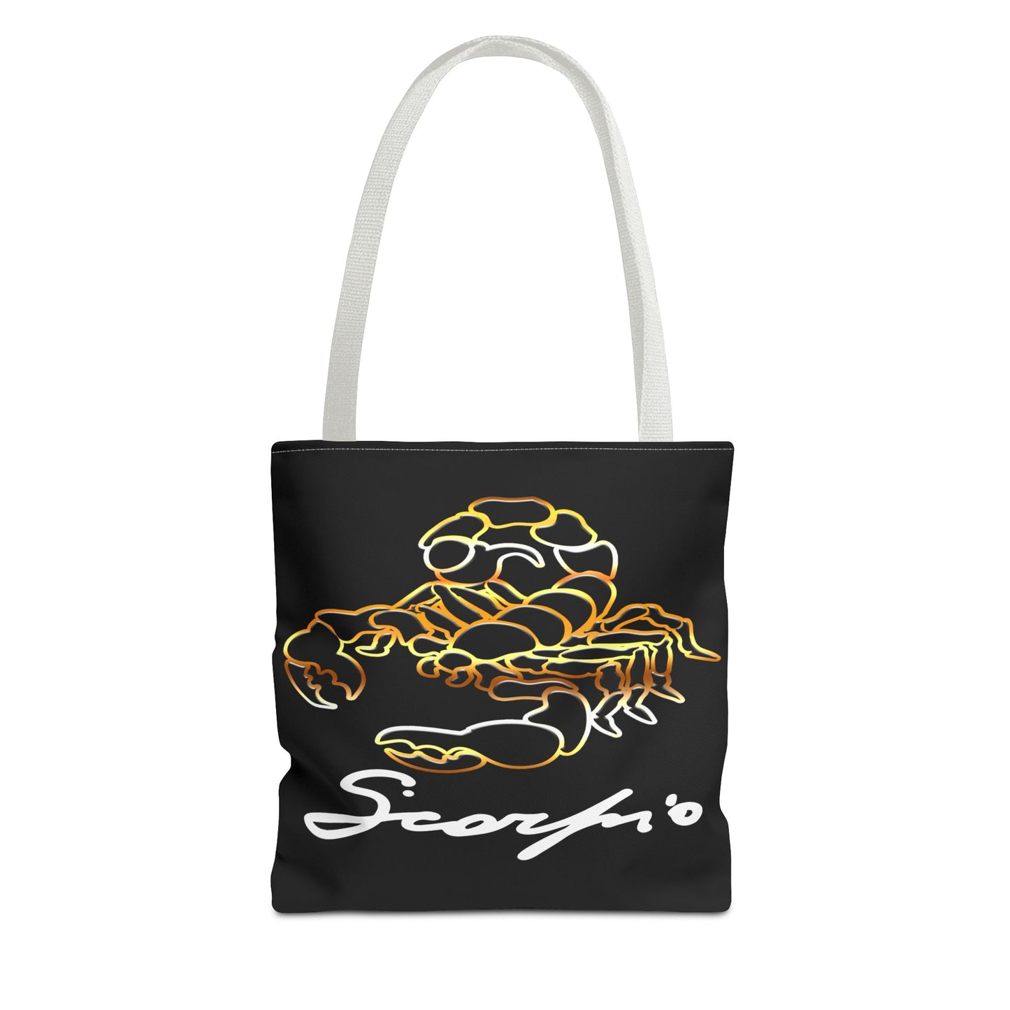 Scorpio Scorpion Black Tote Bag, 3 Sizes