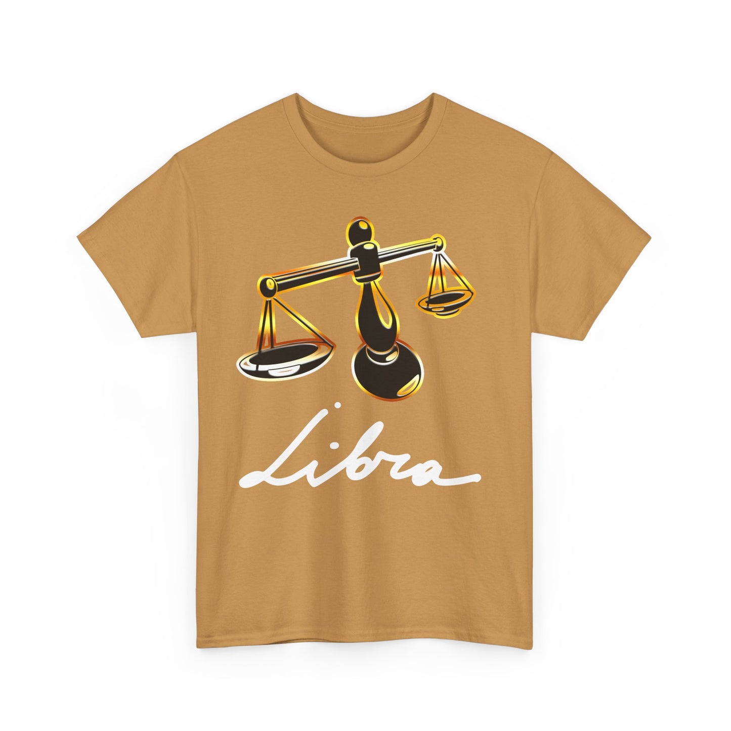 Libra Scales, Unisex Heavy Cotton Tee