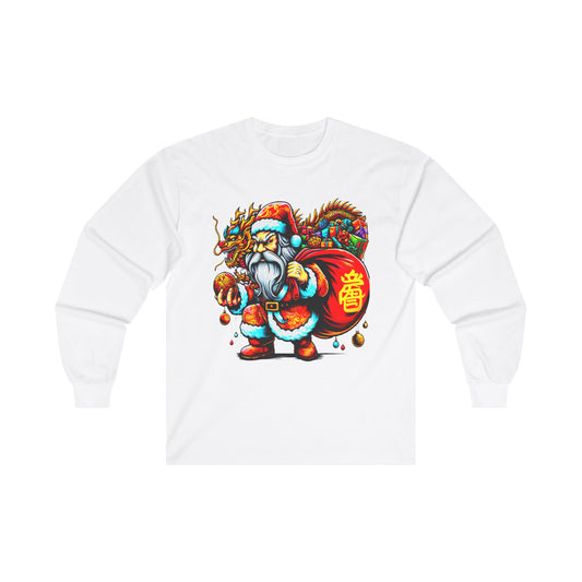 圣诞老人 (Shèngdàn Lǎorén), Unisex Ultra Cotton Long Sleeve Tee