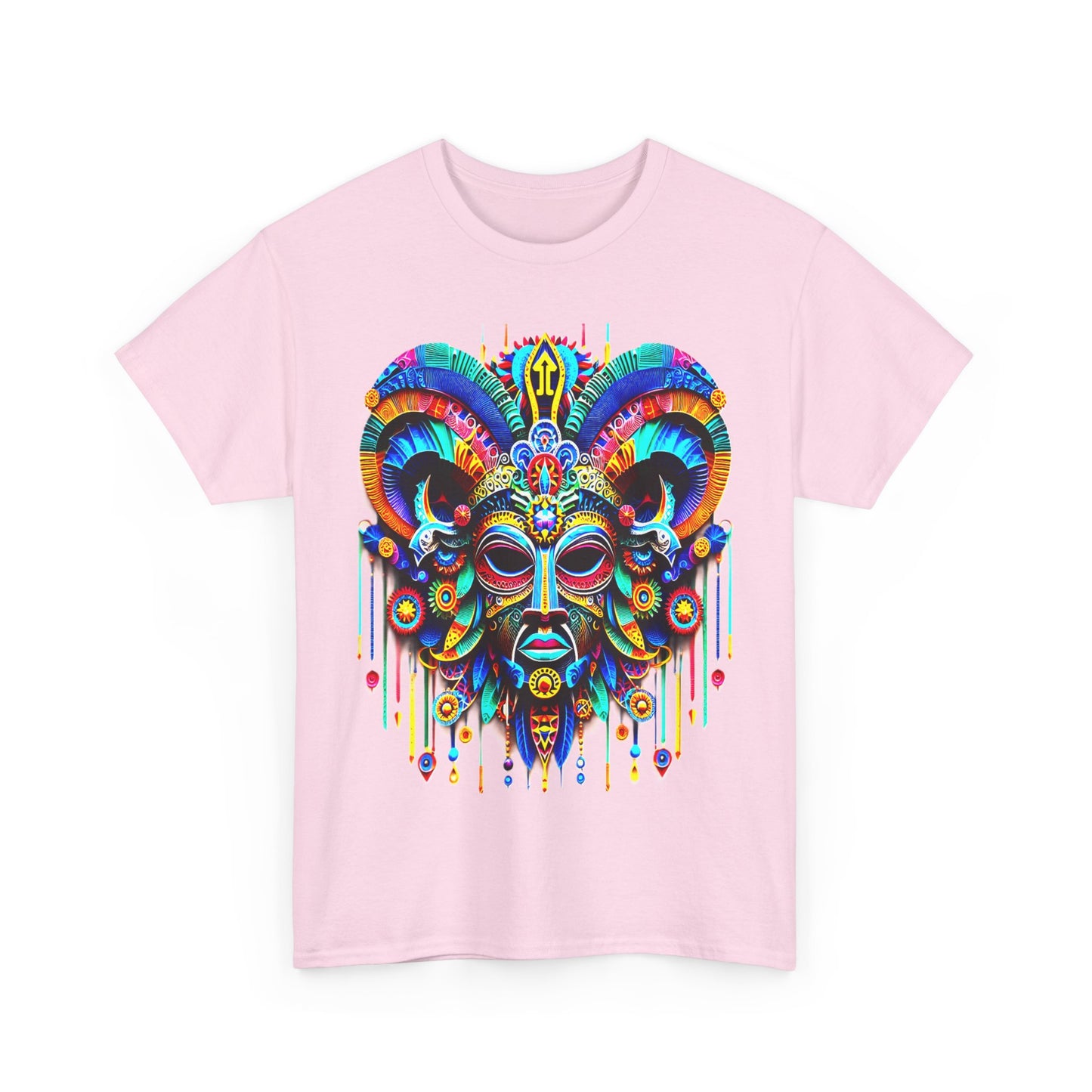 Sagittarius Mask, Unisex Heavy Cotton Tee