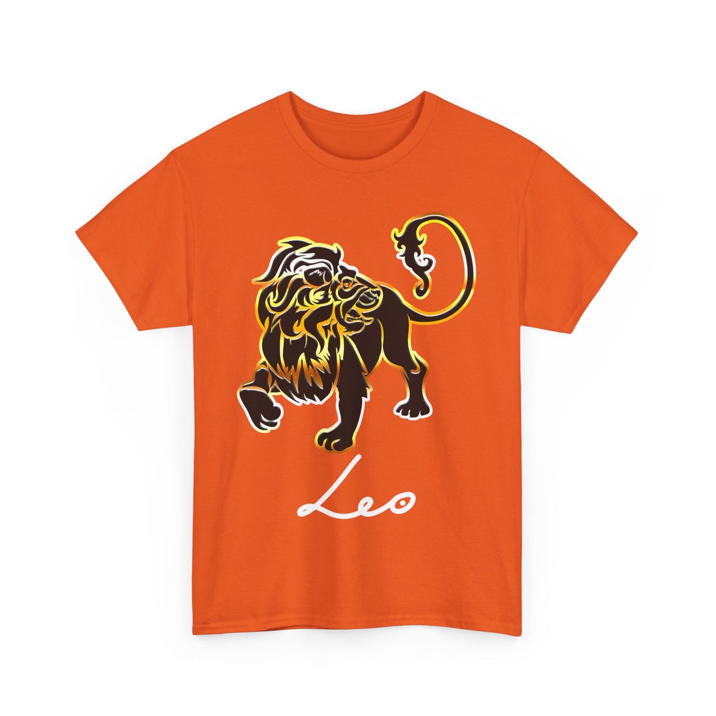 Leo Lion, Unisex Heavy Cotton Tee