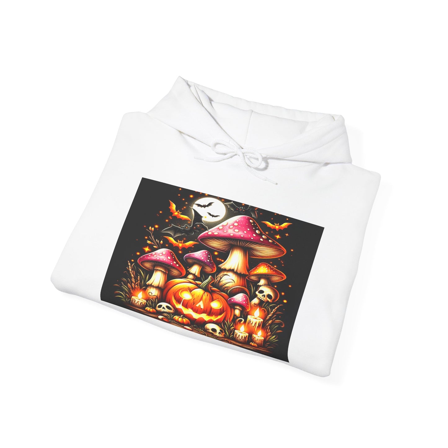 Halloween Mushrooms II, Unisex Heavy Blend™ Hooded Sweatshirt